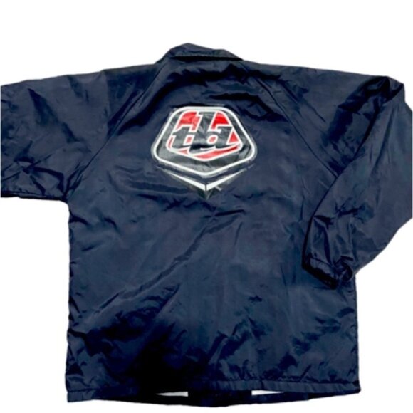 Troy Lee Designs Button Up WindBreaker Jacket Size Med - Picture 1 of 6